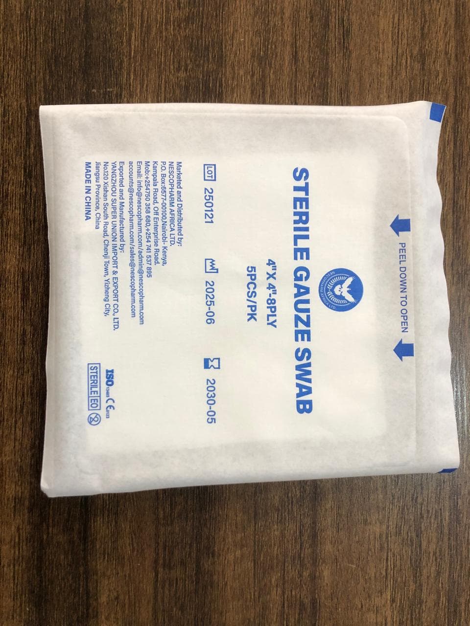 Sterile Gauze Swabs